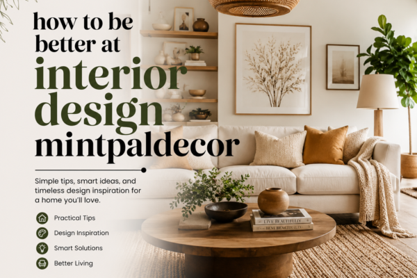 How to Be Better at Interior Design Mintpaldecor