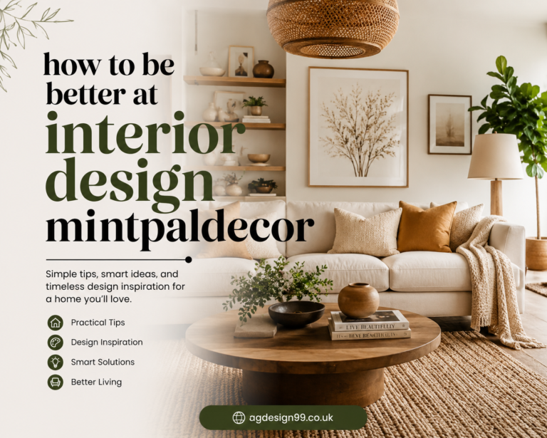 How to Be Better at Interior Design Mintpaldecor